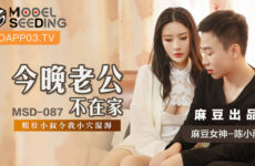 MSD-087 Husband is Not At Home Tonight – Chen Xiaoyu